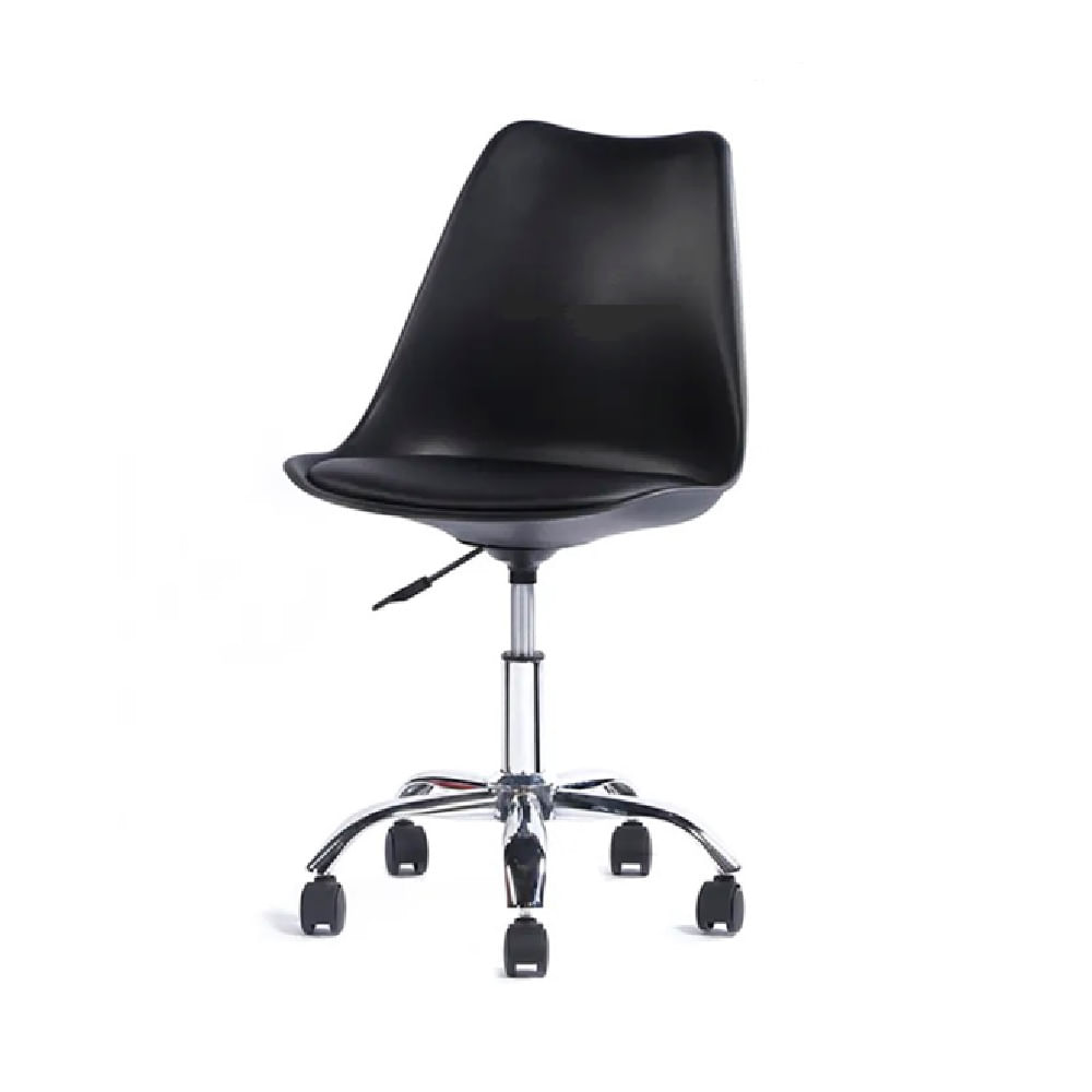 Silla de Oficina Ema giratoria Negro MobelArt
