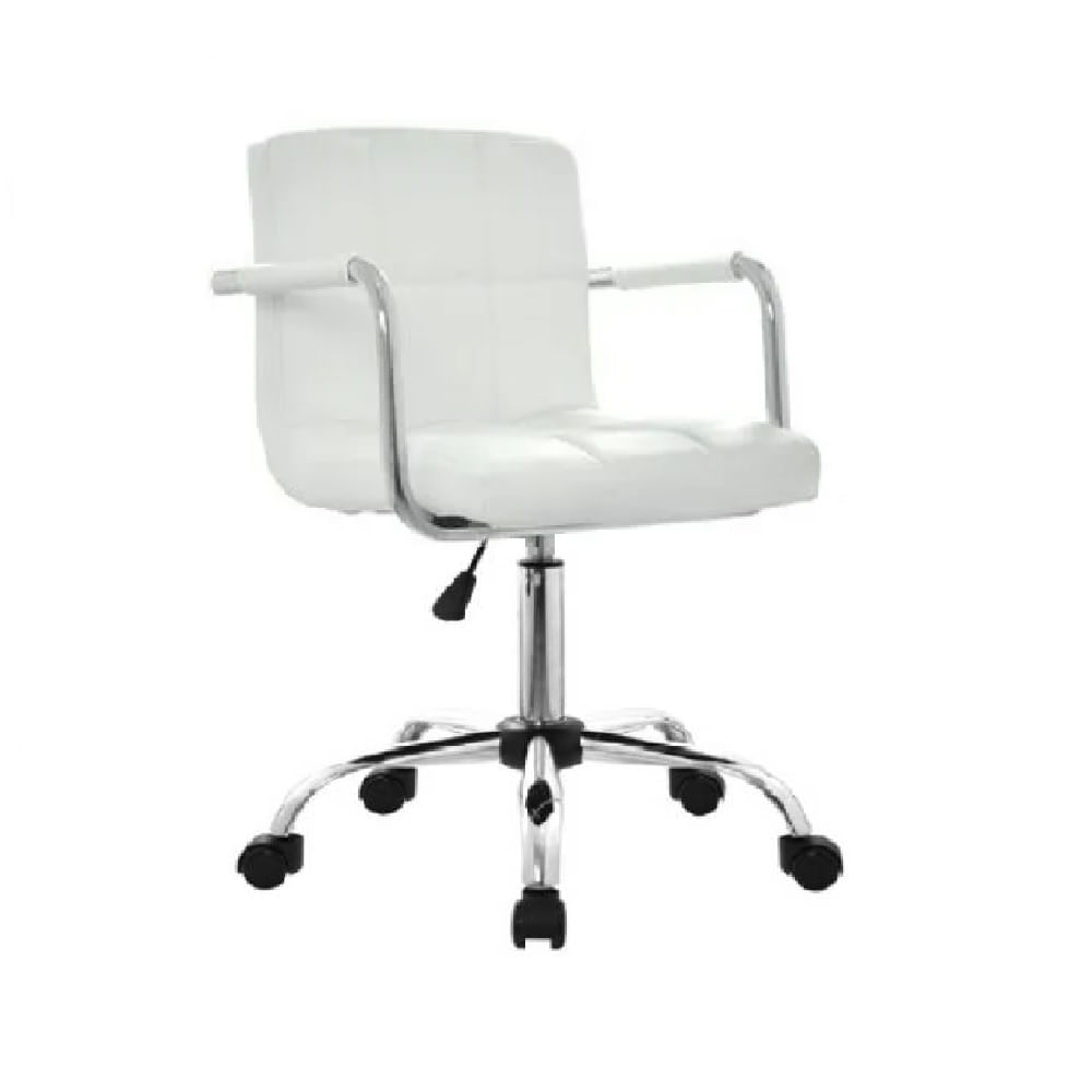 Silla de Oficina Nill giratoria Blanco MobelArt