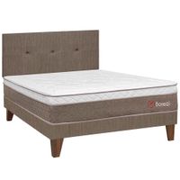 Dormitorio Europeo FORLI Boreal SS Pocket 2 Plazas + 2 Almohadas + Protector