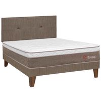 Dormitorio Europeo FORLI Boreal SS Pocket 1.5 Plazas + 1 Almohada + Protector