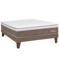 Cama Box TarimaEuropea FORLI Boreal SS Pocket 1.5 Plazas + 1 Almohada + Protector