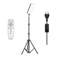 Reflector Luz LED Panel de iluminación de Estudio de Fotografia Grabacion Videos Youtube con Tripode