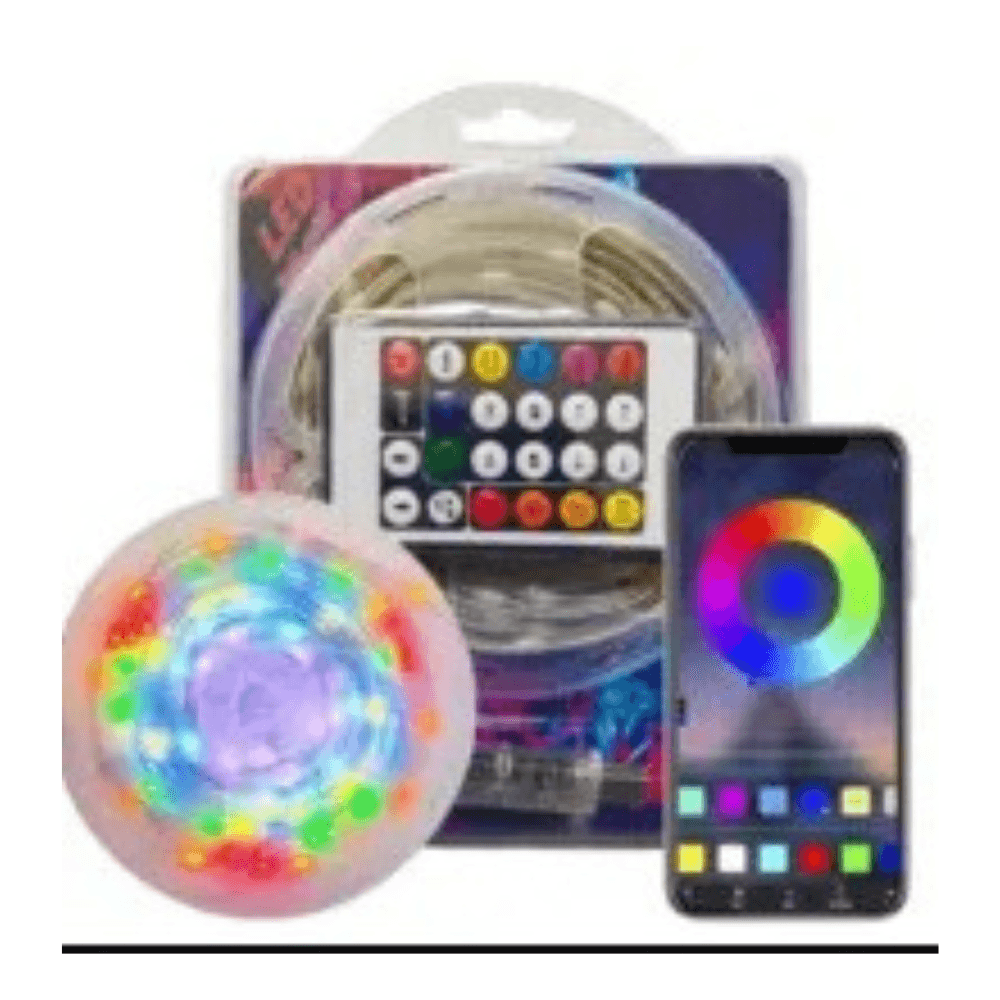 Luces de Navidad RGB Bluetooth 10 MTS
