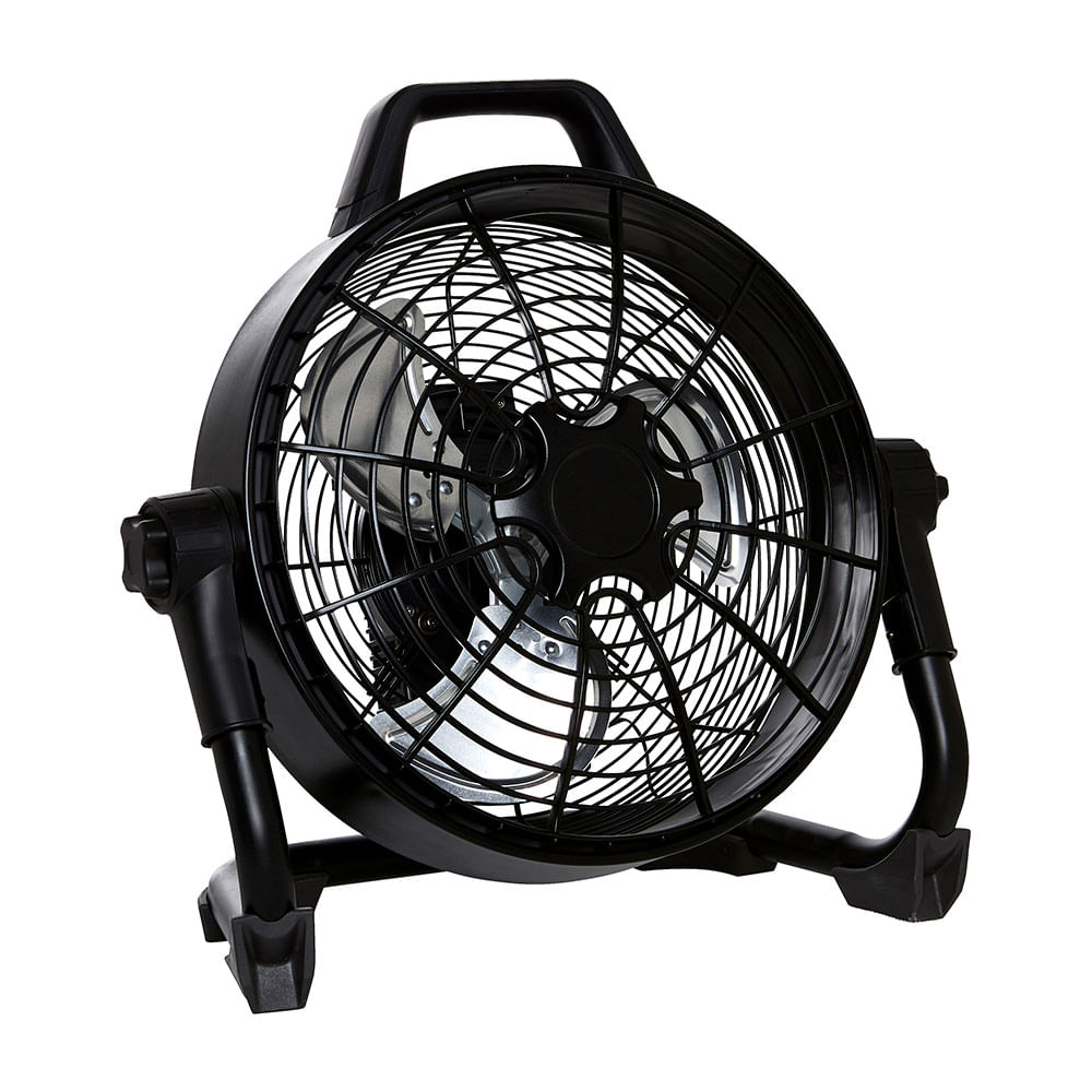 Ventilador de Pie Equation Moov 24 cm Negro Metal