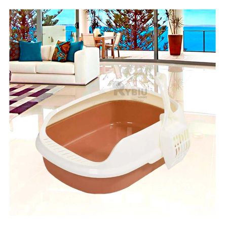 Arenero Descubierto con Pala en Marron+Papel de Regalo Arenero Descubierto con Pala en Marron+Papel de Regalo