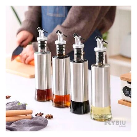 Aceitero en Forma de Botella de Vidrio Pico 300 ml Aceitero en Forma de Botella de Vidrio Pico 300 ml