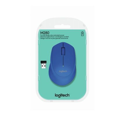 Mouse Logitech M280 Inalambrico Azul