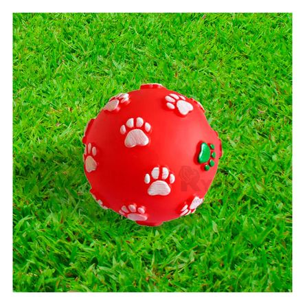 Pelota para Parque y Juegos Masticable en Rojo Y+Agendita