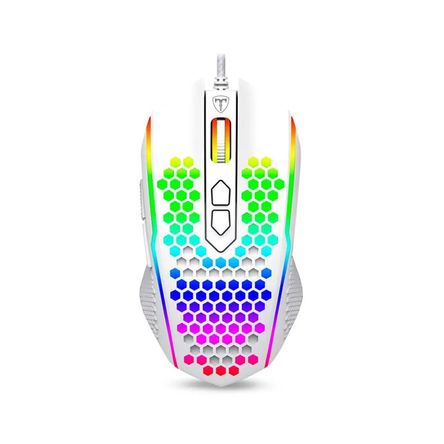 Mouse USB T-Dagger IMPERIAL T-TGM310W-RGB WtHITE