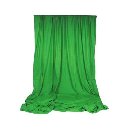 Fondo de Tela Muselina Verde 3x2.8m Fondo de Tela Muselina Verde 3x2.8m