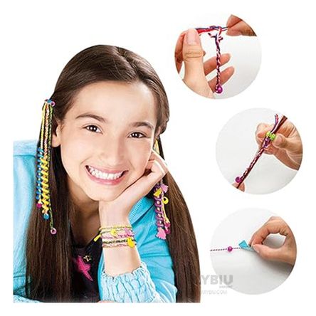 Kit para Peinados Modernos en Multicolor Y+Stickers Kit para Peinados Modernos en Multicolor Y+Stickers