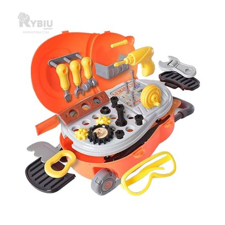 Conjunto de Herramientas en Naranja Y+Post-it adhesivos Conjunto de Herramientas en Naranja Y+Post-it adhesivos