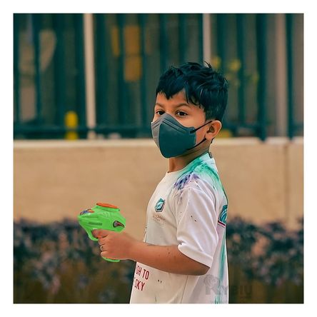 Disparador Blister para Niños en Verde Y+Papel de Regalo Disparador Blister para Niños en Verde Y+Papel de Regalo