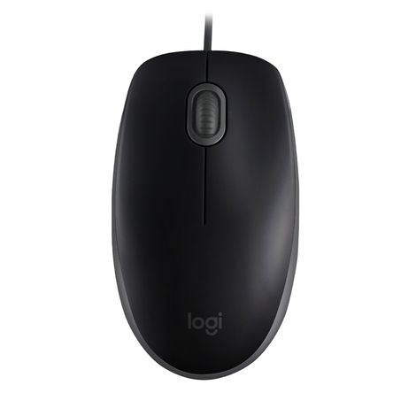 Mouse Alámbrico Logitech M110 Silent Negro