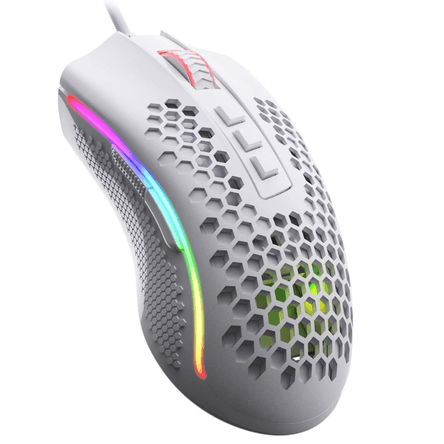 Mouse Gamer Redragon Dpi 16000 Storm Elite M988w-Rgb White