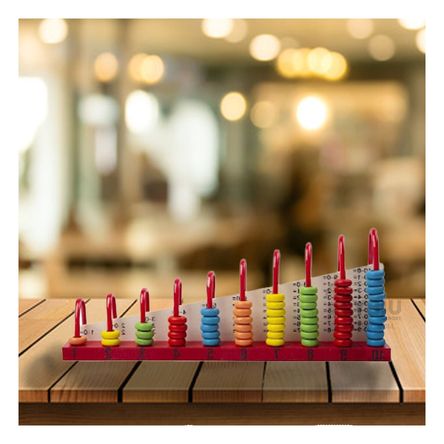 Estanteria de Madera de Calculo Multicolor Y+Papel de Regalo Estanteria de Madera de Calculo Multicolor Y+Papel de Regalo