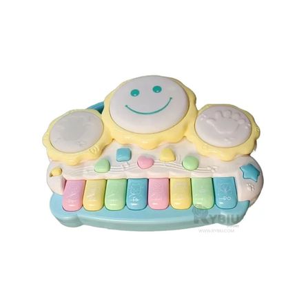 Piano Ludico y Educativo en Tono Amarillo Y+Stickers Piano Ludico y Educativo en Tono Amarillo Y+Stickers