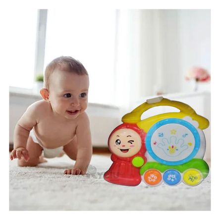 Tambor Diseño de Tren Multicolor Y+Agendita Tambor Diseño de Tren Multicolor Y+Agendita