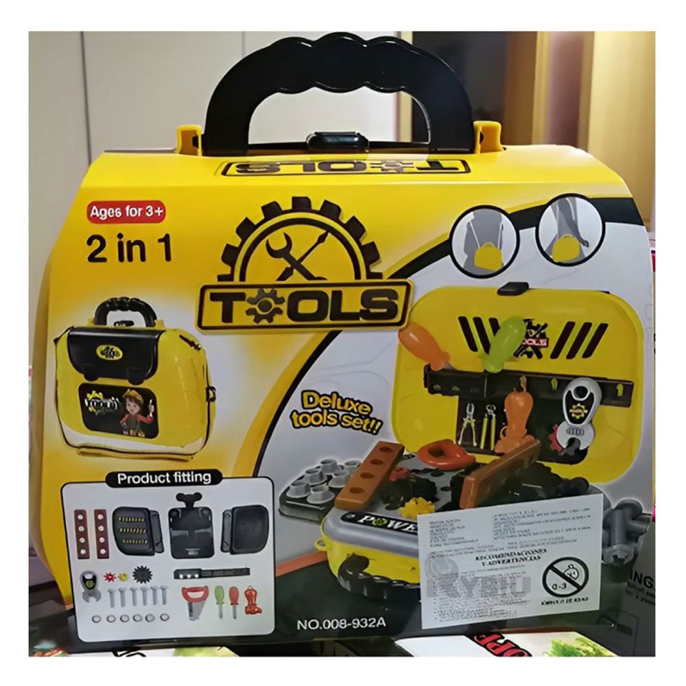 Set de Herramienta en Lonchera Amarillo Y+Agendita Set de Herramienta en Lonchera Amarillo Y+Agendita