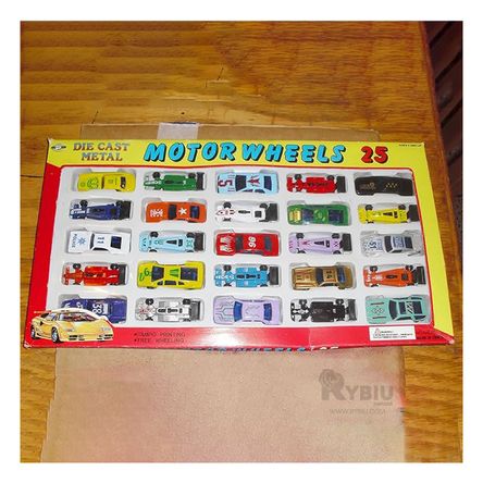 Carritos de Carrera Coleccion de Motor Wheels Multicolor Carritos de Carrera Coleccion de Motor Wheels Multicolor