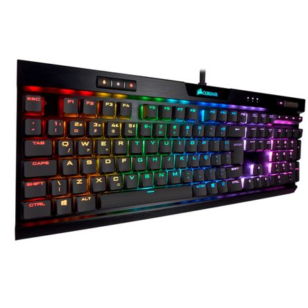 Teclado Corsair K70 RGB MK2 Low Profile RAPIDFIRE CHERRY MX LP Speed