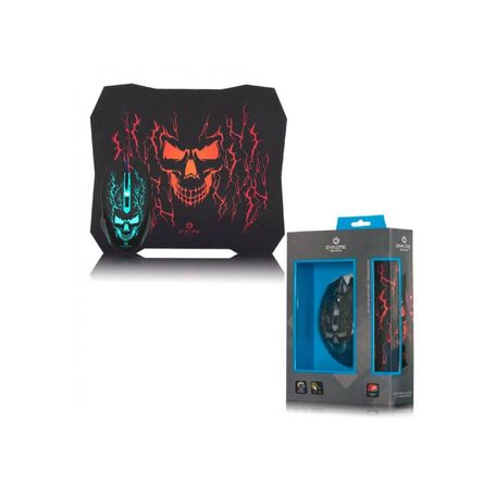 Kit Gamer Mouse y Pad Mouse Enkore Brain 2-ENT G1005-2