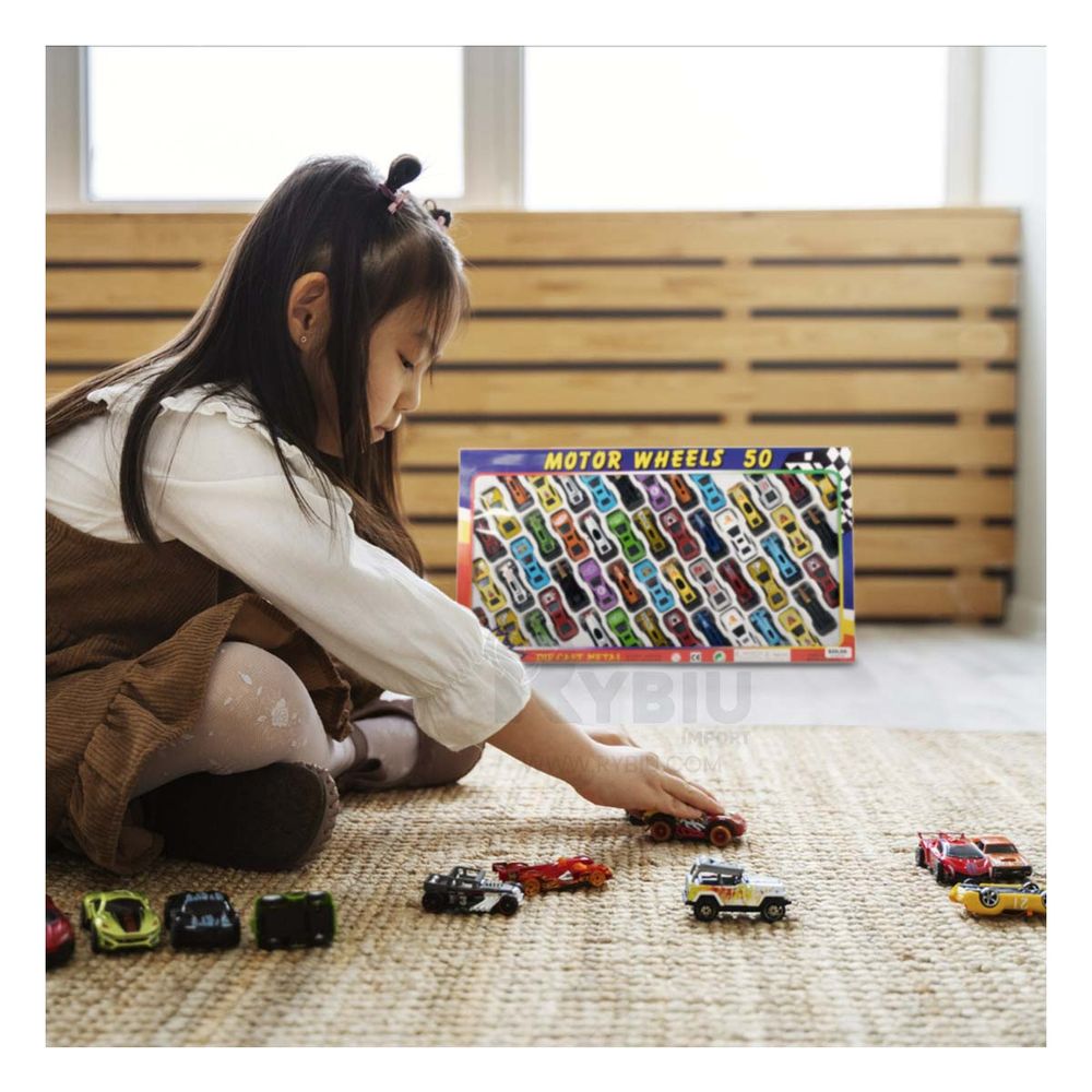 Carritos Pequeños para Niños en Multicolor Carritos Pequeños para Niños en Multicolor