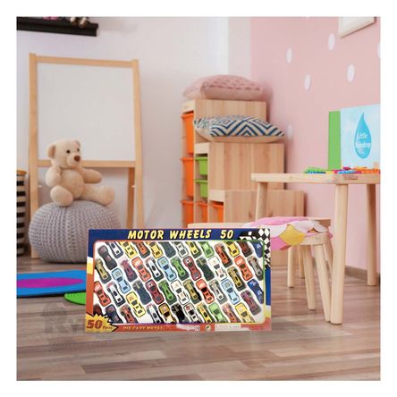 Carritos de Colores de Tono Multicolor Y+Papel de Regalo Carritos de Colores de Tono Multicolor Y+Papel de Regalo