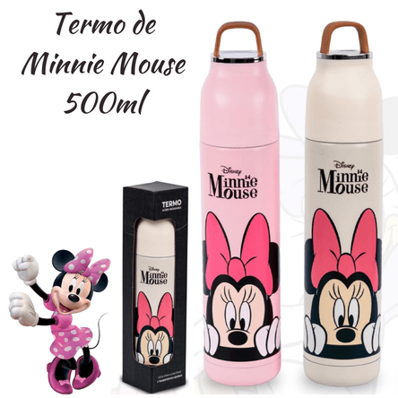 Termo de Acero Disney  Minnie Mouse  500ml