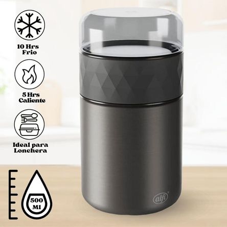 Termo de Comida 2 en a Alfi 500 Ml Negro