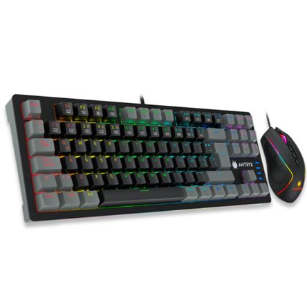 Kit Gamer Antryx Teclado Mecánico y Mouse GC-5500 Switch Azul Kit Gamer Antryx Teclado Mecánico y Mouse GC-5500 Switch Azul