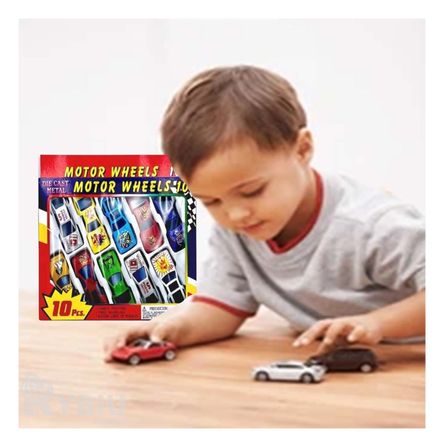 Coches de Juguete en Multicolor Y+Post-it adhesivos Coches de Juguete en Multicolor Y+Post-it adhesivos