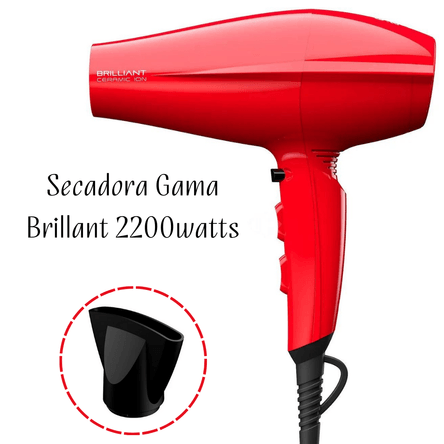 Secadora de Cabello Gama Brillant Ceramic Ion 2200 watts. Secadora de Cabello Gama Brillant Ceramic Ion 2200 watts.