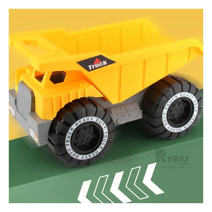 Carro Juguete Construccion Resistente Amarillo Promart