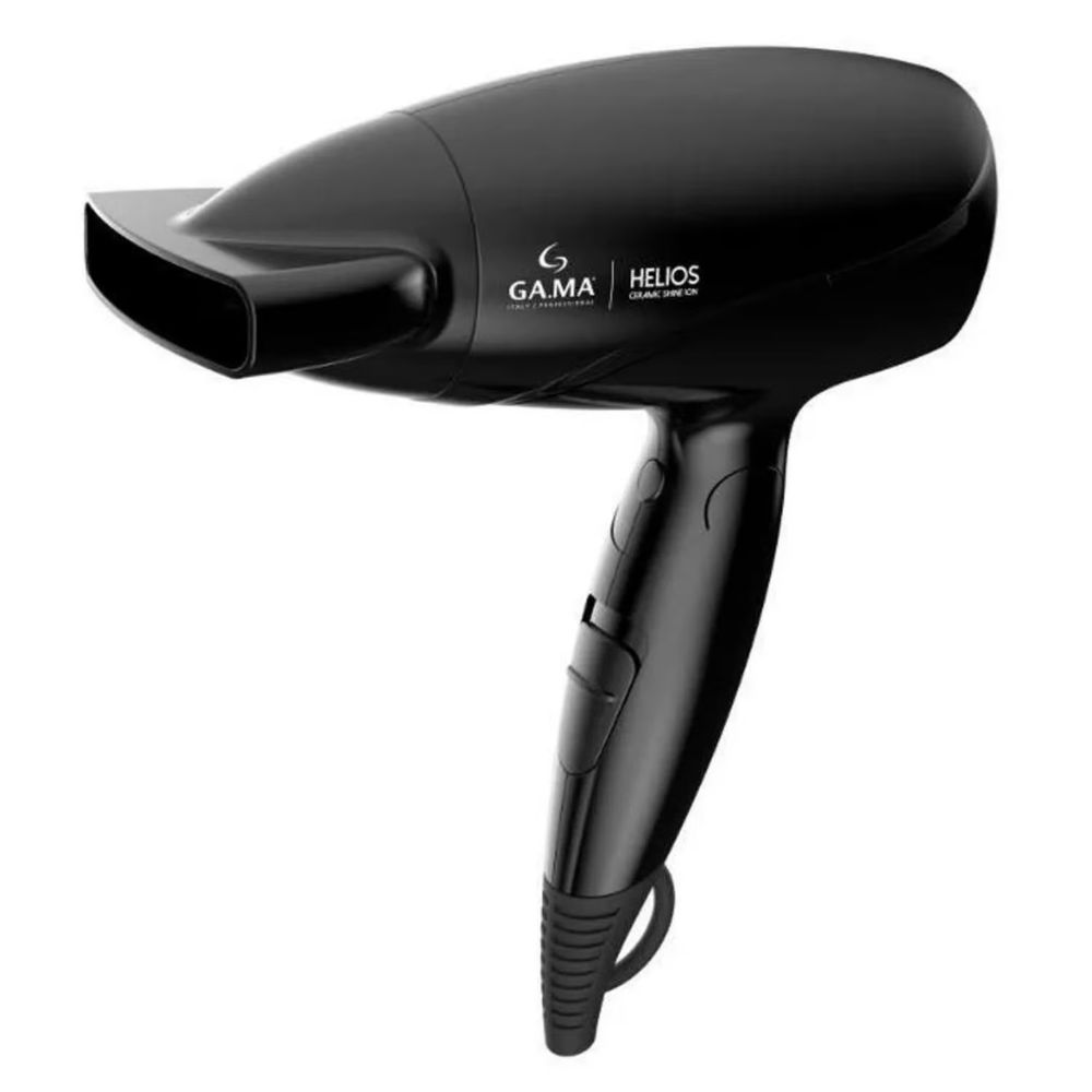 Secadora de Cabello Compacta 2 Velocidades Gama Helios 2741 Negro 1600 W Secadora de Cabello Compacta 2 Velocidades Gama Helios 2741 Negro 1600 W