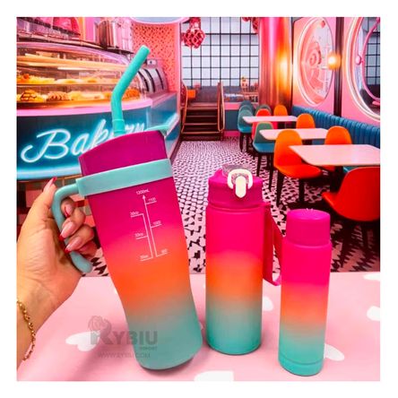 Tomatodo Trio 1200 ml 800 ml 300 ml Sticker 2D en Multicolor Tomatodo Trio 1200 ml 800 ml 300 ml Sticker 2D en Multicolor