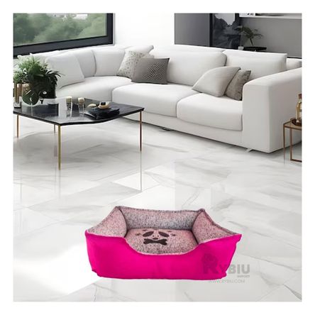 Cama para Perro Talla L de Color Fucsia