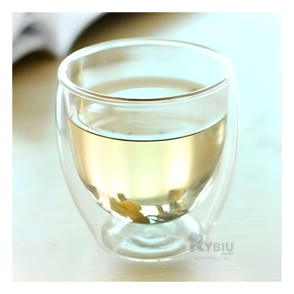 Vaso Doble de Jugos de 460 ML Transparente Y+Papel de Regalo Vaso Doble de Jugos de 460 ML Transparente Y+Papel de Regalo