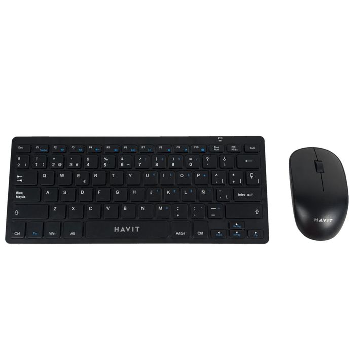 Mouse Teclado Inalambrico Con Ã± Kit Office HAVIT KB255GCM Teclado