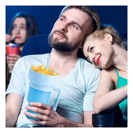 Vaso Ideal para Drinks y Aperitivos en Celeste Y+Stickers Vaso Ideal para Drinks y Aperitivos en Celeste Y+Stickers