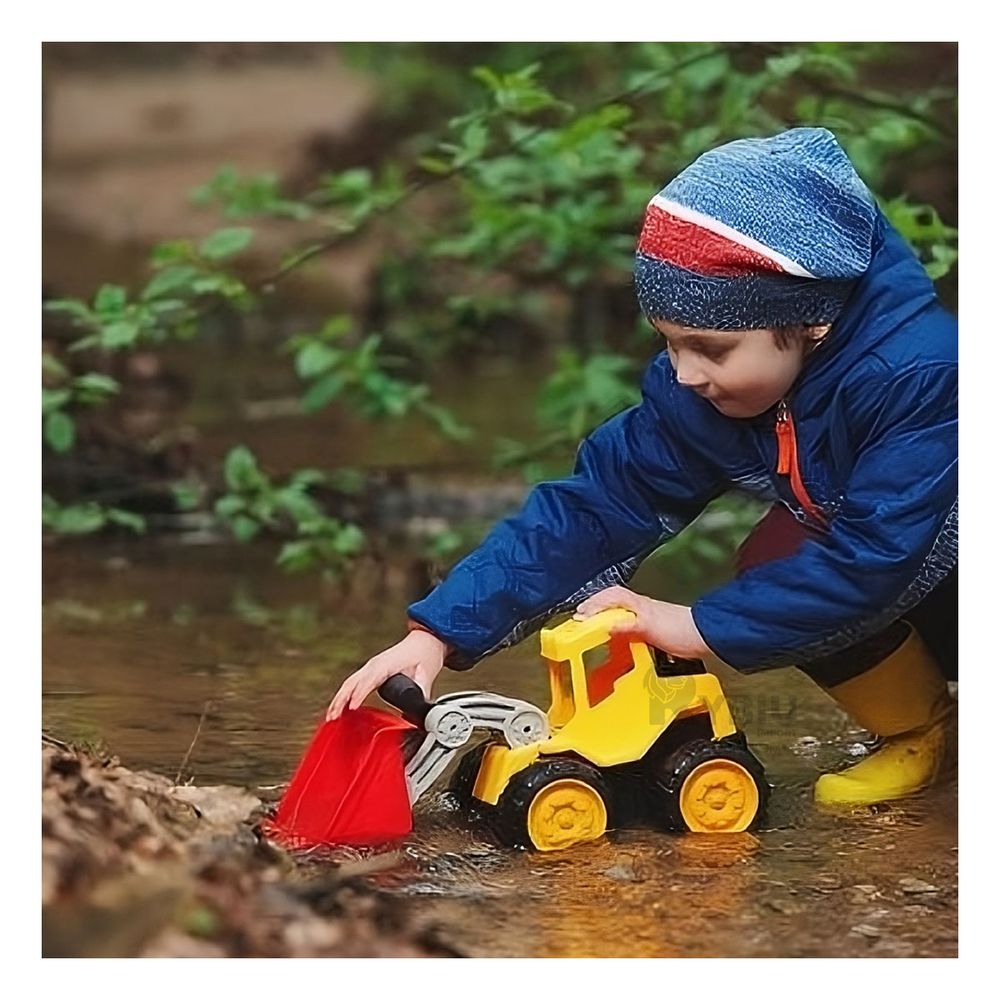 Juguete de Construccion Excavadora Color Amarillo Juguete de Construccion Excavadora Color Amarillo