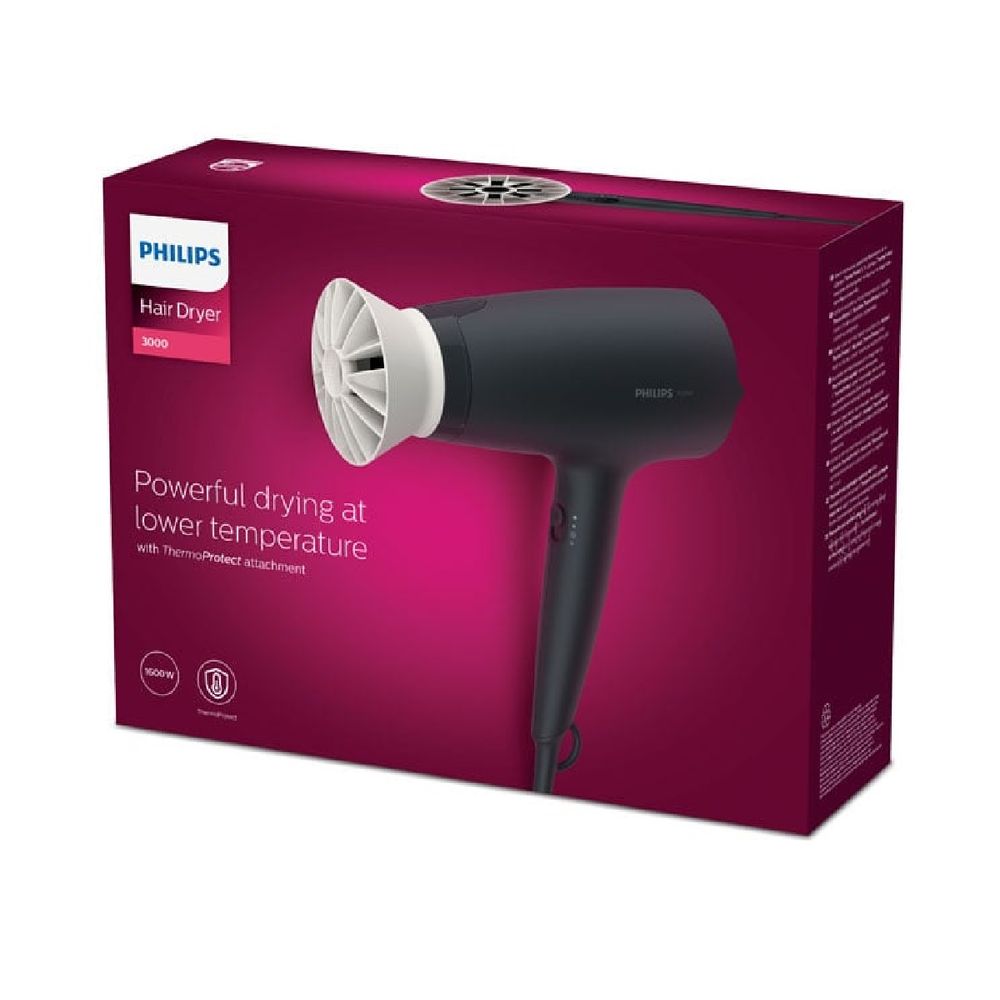 Secadora De Cabello Philips 2100 W Y 6 Velocidades Bhd340 Secadora De Cabello Philips 2100 W Y 6 Velocidades Bhd340