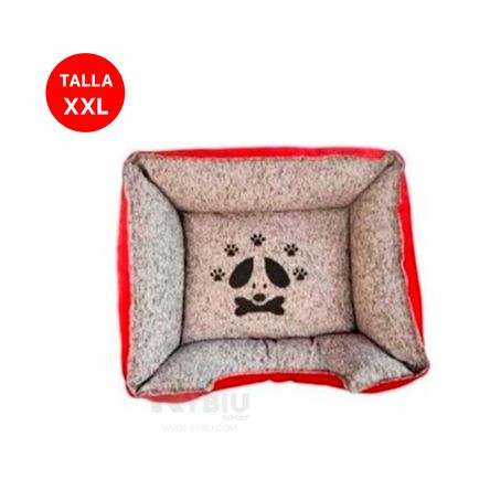 Cama Pet Comoda en Color Rojo de Talla XXL Y+Stickers Cama Pet Comoda en Color Rojo de Talla XXL Y+Stickers
