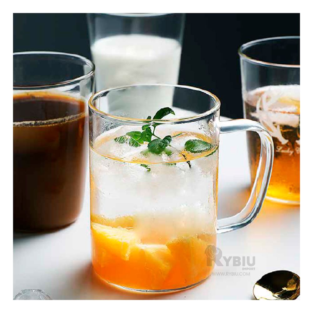 Taza Elegante y Util 400 ML en Color Transparente Taza Elegante y Util 400 ML en Color Transparente