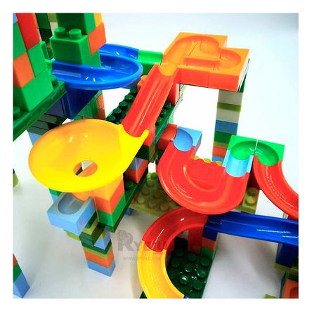 Pista Armable de Canicas en Grande Y+Papel de Regalo Pista Armable de Canicas en Grande Y+Papel de Regalo