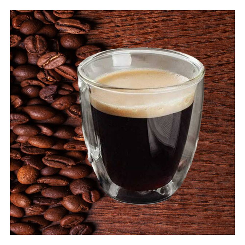 Taza Espresso Doble Capa 100 ML en Transparente Taza Espresso Doble Capa 100 ML en Transparente