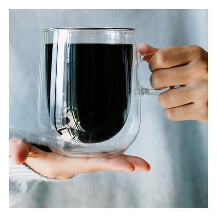 Taza para Cafe Espresso en Transparente Y+Stickers Taza para Cafe Espresso en Transparente Y+Stickers