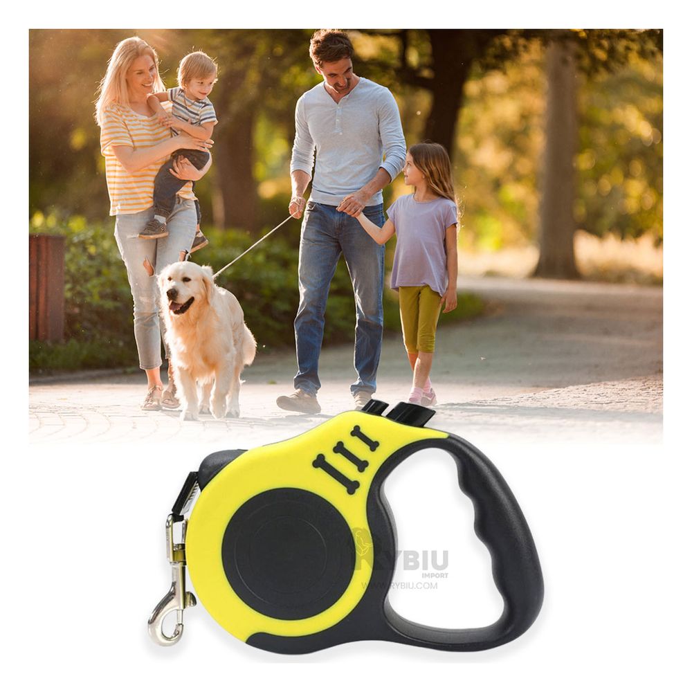 Soga Resistente de Perro de 3m en Color Amarillo Y+Stickers Cuerda para Perro de 3m en Tono Amarillo Soga Resistente de Perro de 3m en Color Amarillo Y+Stickers Cuerda para Perro de 3m en Tono Amarillo