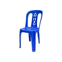 Silla Irsa Plast Moderna Corazón Azul