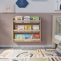 Librero Infantil TU MESITA Flotante Leo color Duna 3 niveles